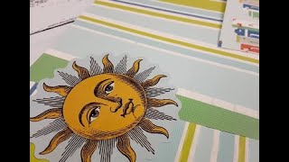 April 2022 Junk Journal / Bullet Journal / Composition Notebook / Planner - Travel Themed!