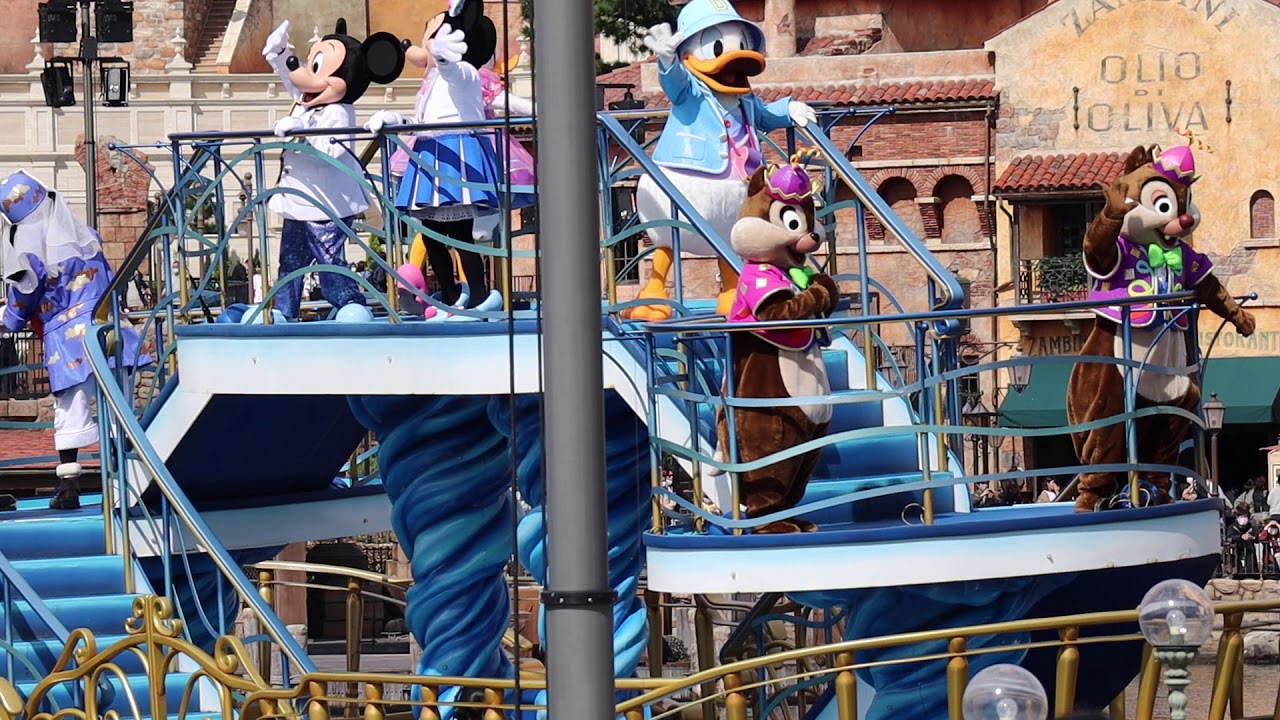 ディズニーシー グリーティングパレード 年10月18日 Youtube