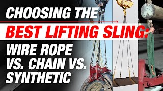 Choosing the Best Lifting Sling: Wire Rope vs. Chain vs. Synthetics screenshot 3