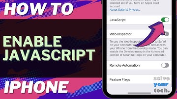 iOS 17: How to Enable JavaScript on iPhone
