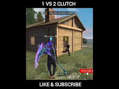 1vs2 clutch #in #telugu #free fire shorts #ffshorts #shortsfeed #firal #video