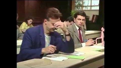 Tenses with Mr Bean present simple or continuous