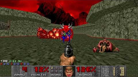 Ultimate Doom: E3M8 Tyson in 1:13