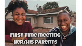 First time meeting her/his parents