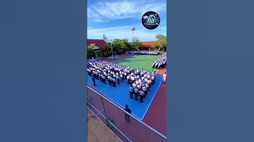 Thumbnail of Upacara Kenaikan Bendera Merah Putih di iringi lagu kebangsaan Indonesia Raya