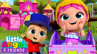 Jill's Princess Carriage and Ultimate Princess Playtime! | Little Angel And Friends Kid Songs