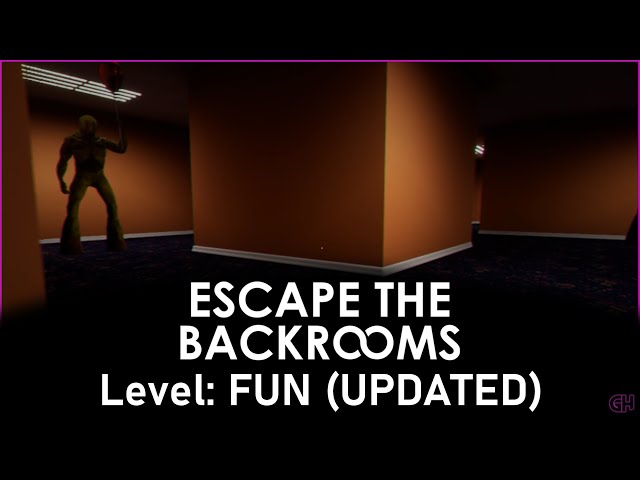 Escape the Backrooms, Beating the Updated Level: FUN