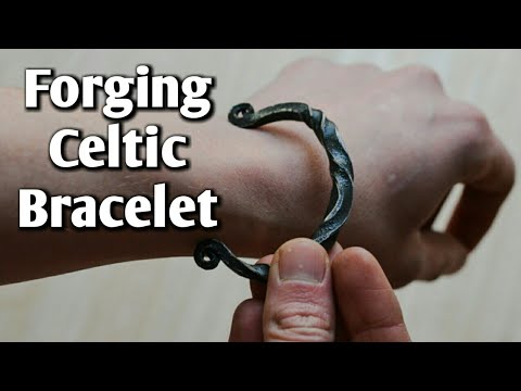 Men's Twisted Iron Cuff Bracelet, Unique Hand Forged Bracelet - Etsy |  Bracelets, Bracelet making, Cuff bracelet