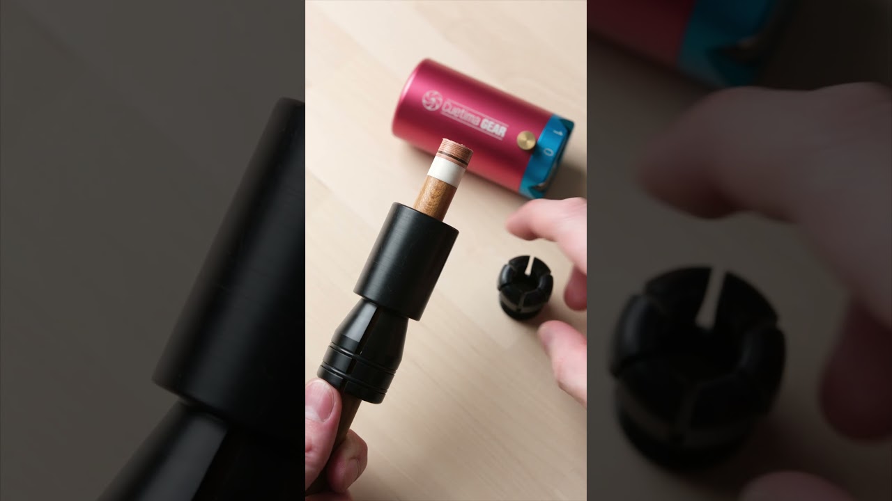 CUETIMA Tip Shaper | Shape Your Cue Tip in Seconds - YouTube