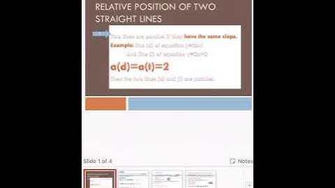 How to determine relative positions of 2 lines in coordinate system???