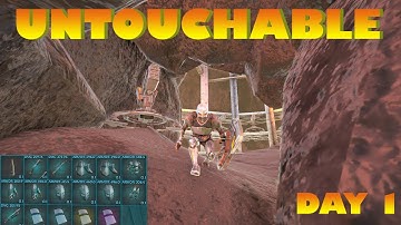 SOLO Claiming A Untouchable Rathole ( Lava Hidden Spot) | Ark