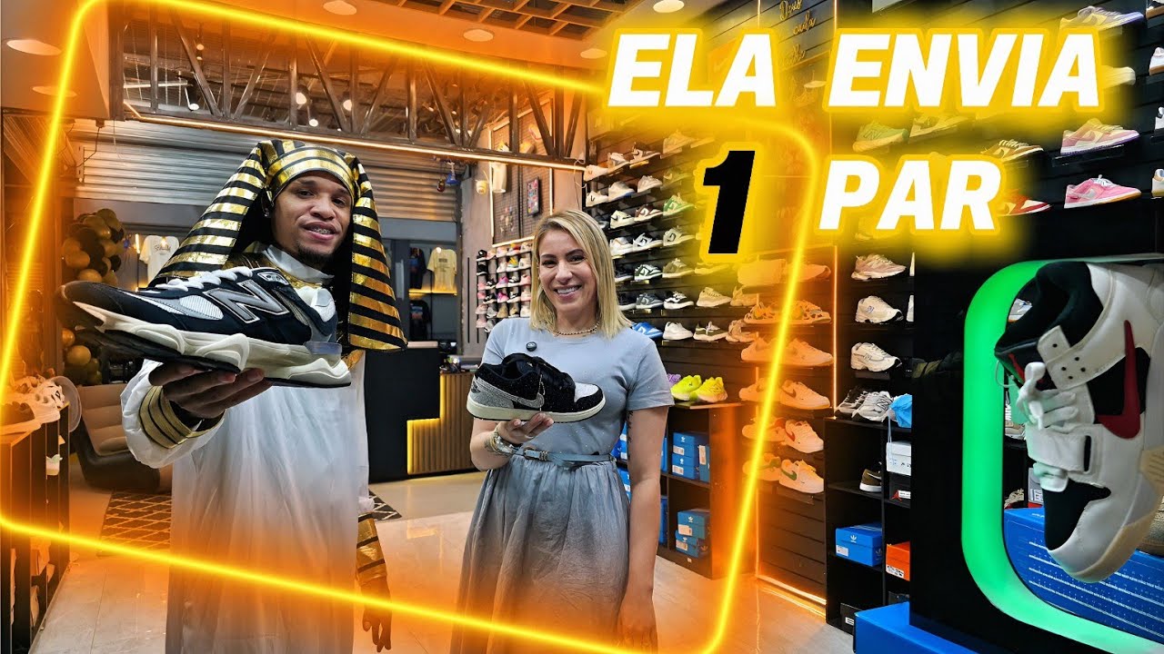 Eu Encontrei os MELHORES TÊNIS PREMIUM da Feirinha da Madrugada no Brás!