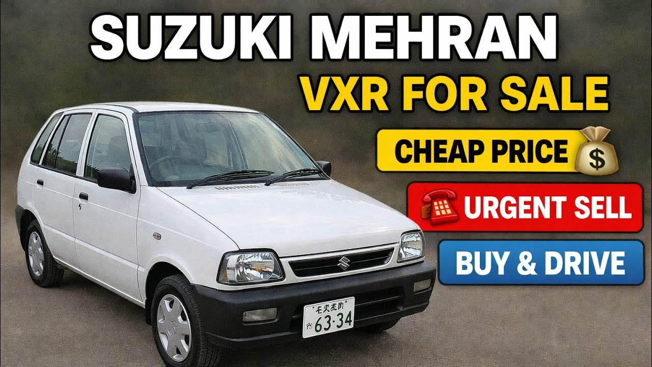 Suzuki Mehran VXR For Sale | Cheap Price | Urgent Sell | Buy & Drive