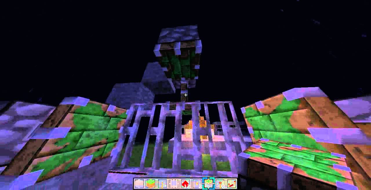 minecraft faire une herse a chateaux - YouTube