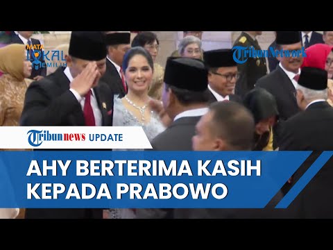 Ditunjuk Presiden Jokowi sebagai Menteri ATR, AHY Ucap Terima Kasih ke Prabowo Subianto