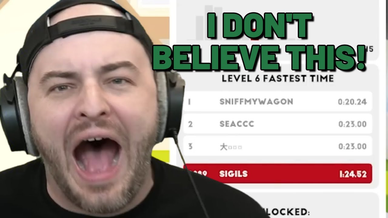 Sigils can't believe this world record - YouTube