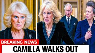 1 MIN AGO: Camilla STORMS OUT As Palace Confirms Anne Holds Rights To Elizabeth's Brooch
