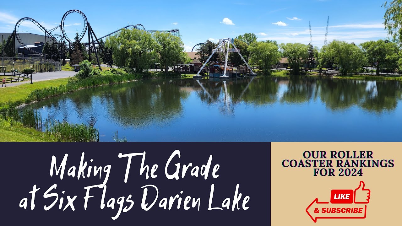 Ranking the Thrills: Six Flags Darien Lake Coasters - YouTube