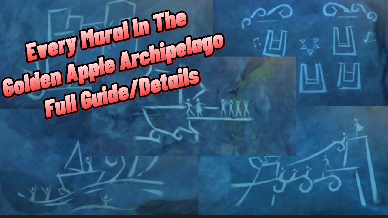 All Murals In Golden Apple Archipelago In Full Guide Details Genshin Impact Youtube
