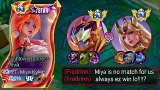 GOODBYE FREDRINN & VALENTINA CRITICAL BUILD... THIS NEW MIYA BUILD IS BACK TO META!!🔥