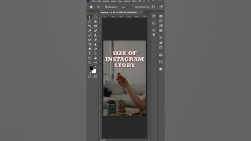 What is the Size of Instagram Story -  Adobe Photoshop Tutorial Basics for Beginners