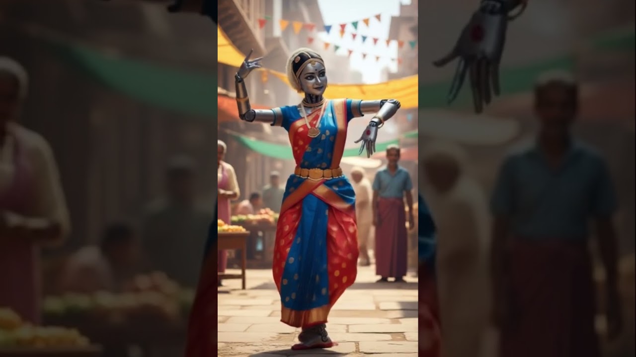 Human x Robot Dance Kiss! The Future of Indian Virtual Dancing 