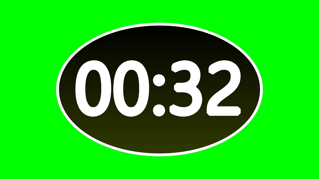 7 Min counts up timer green screen NO COPYRIGHT YouTube