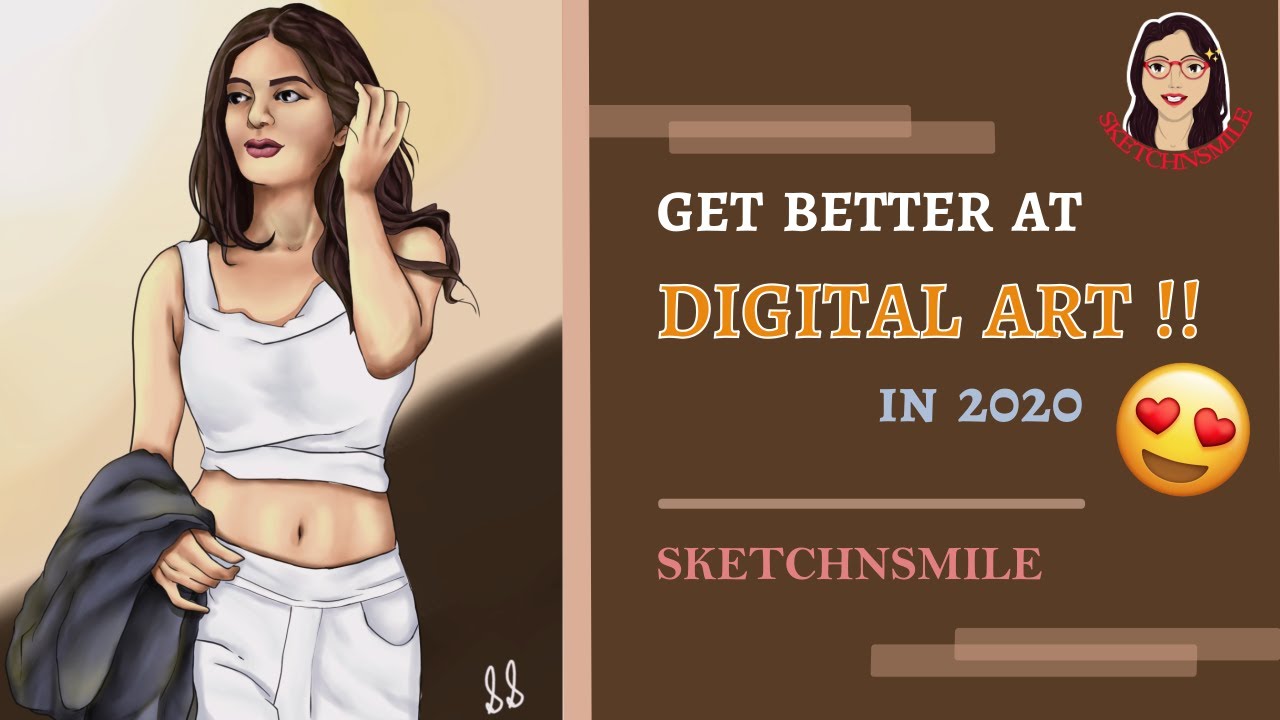 How To Get Better At Digital Art Krita Krita Tutorial For Beginners 2020 SketchNSmile YouTube
