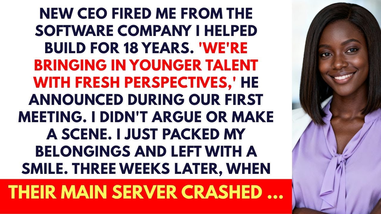 New CEO Fired Me After 18 Years Building The Company’s IT Infrastructure