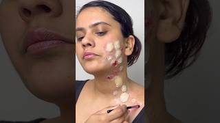 Fake blisters makeup hack! #makeuptutorial