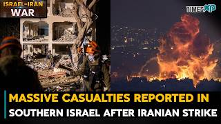 Massive Casualties Reported in Southern Israel After Iranian Strike |Iran-Israel-U.S. War