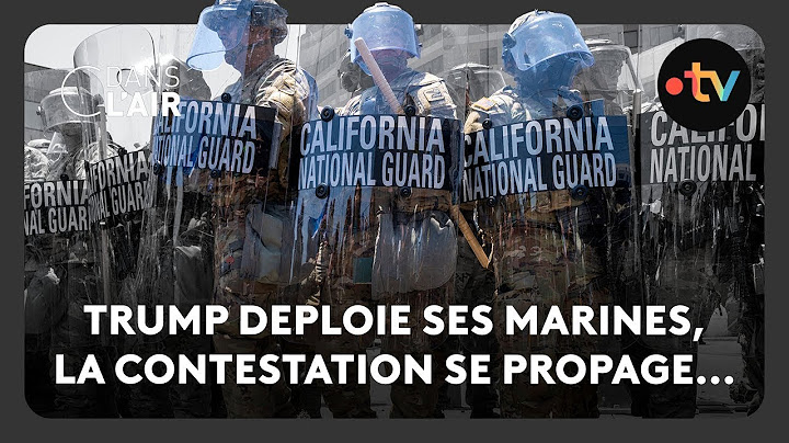 Trump déploie ses Marines, la contestation se propage... - C dans l’air - 11.06.2025