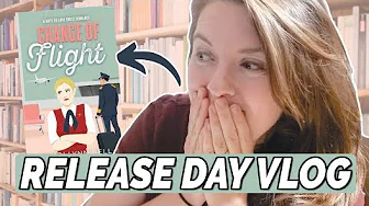Chaotic Day in Life of an Author on Release Day - Writing Vlog
