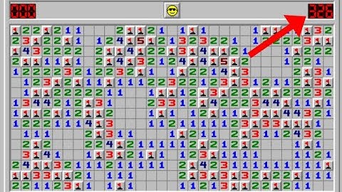 Minesweeper Expert 29.899 NEW current WR (2020)