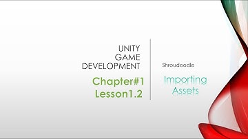 Unity 3d game development | Chapter 1 | Lesson 1.2 | Importing Assets | URDU/HINDI