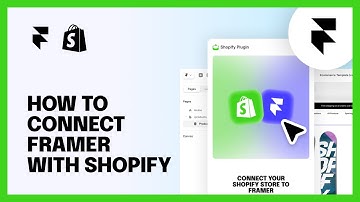 Connect Shopify to Framer in 2 Minutes (Full Tutorial)