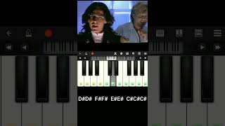 Cherry Cherry Lady # easy #piano tutorial #piano shorts