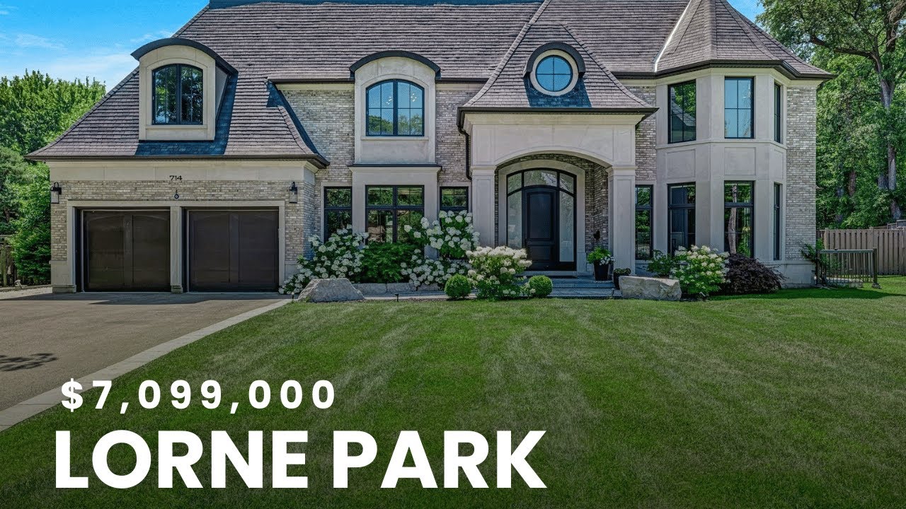 Lorne Park | Mississauga | 5+1 Beds | 8 Baths | Over 9,000 SF Of Luxurious French Chateau Living!