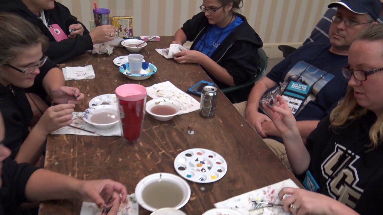 Dice Tower Con 2017 - Painting Zombicide: Black Plague For JVMF Auction