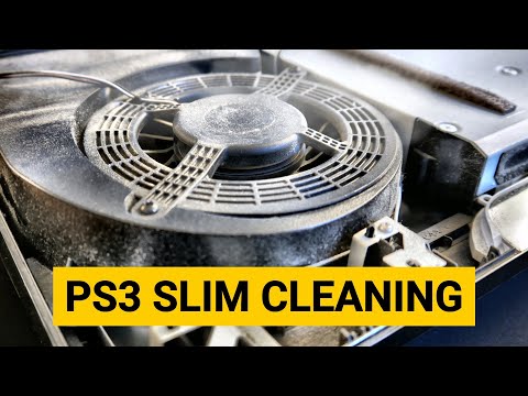 How to Clean PS3 - PlayStation 3 Slim Teardown & Cleaning