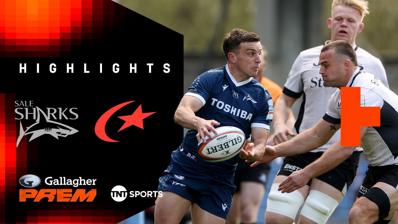 RAMPANT DISPLAY! 🔥 | Sale Sharks vs Saracens | Gallagher PREM Rugby Highlights