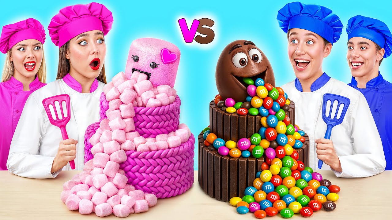 Chlapci VS Dívky Kuchařská Výzva Bubba DO Challenge