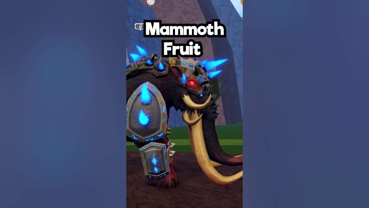 Blox Fruits New Fruit Revealed!? Blox Fruits UPDATE 20 Mammoth Fruit 