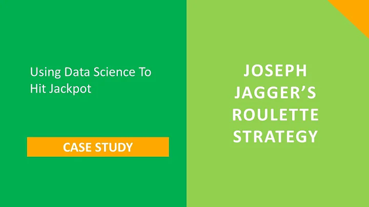 Analytics and Joseph Jaggers roulette strategy