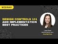 Design controls 101 and implementation best practices  galen data