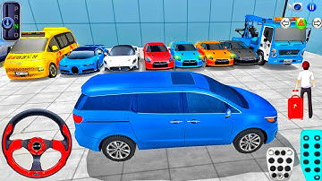 🚘 New Kia Carnival Car 2025 Transport by Truck 🚛 3D Driving Class Game 🎮 Best Android Gameplay🔧🚧