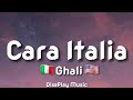 Ghali  cara italia lyrics italianenglish