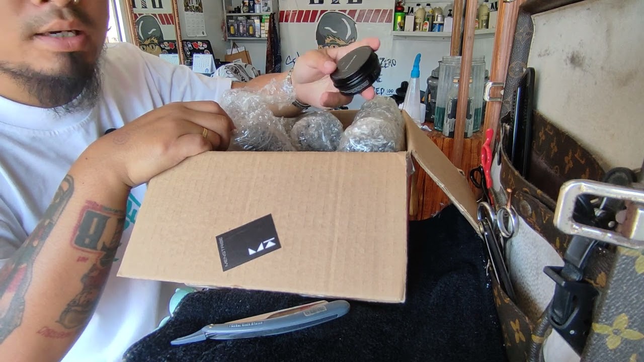 UNBOXING MENS TRIBE PRODUCT CLAY, PASTE, HAIR TONIC, DEFINE POWDER