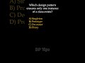 Design Patterns Q&A (Q2) | What Are Design Patterns? | #shorts