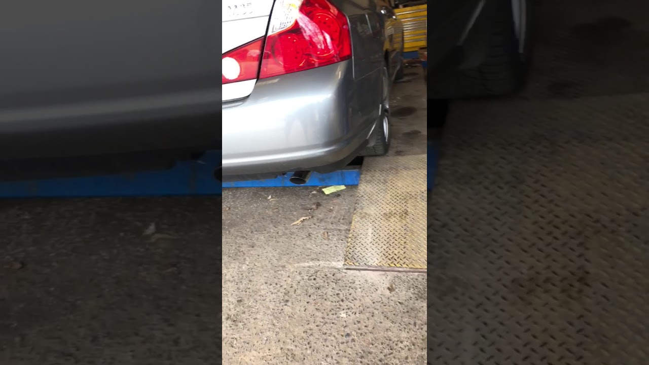 2006 Infiniti M35 Muffler Delete